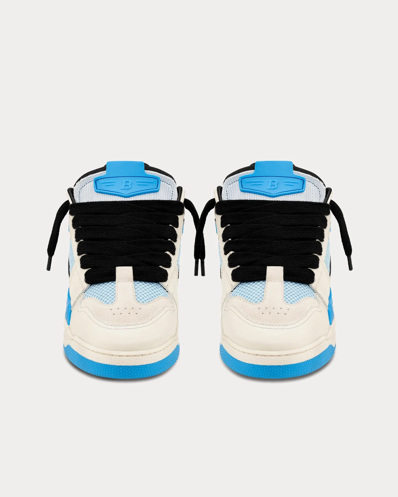 Persy Beige / Azure Blue Low Top Sneakers