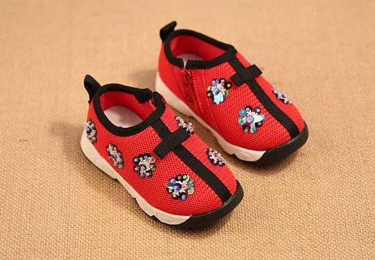 Red Baby Fusion Sneakers