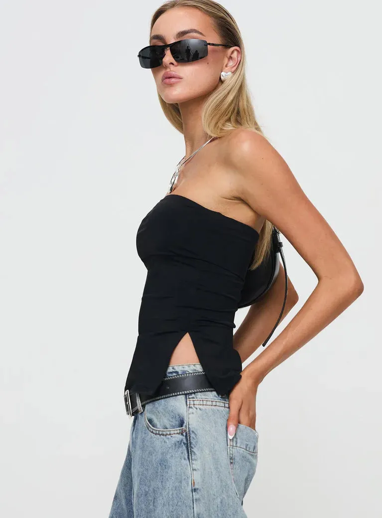 Shanael Tube Slit Blouse