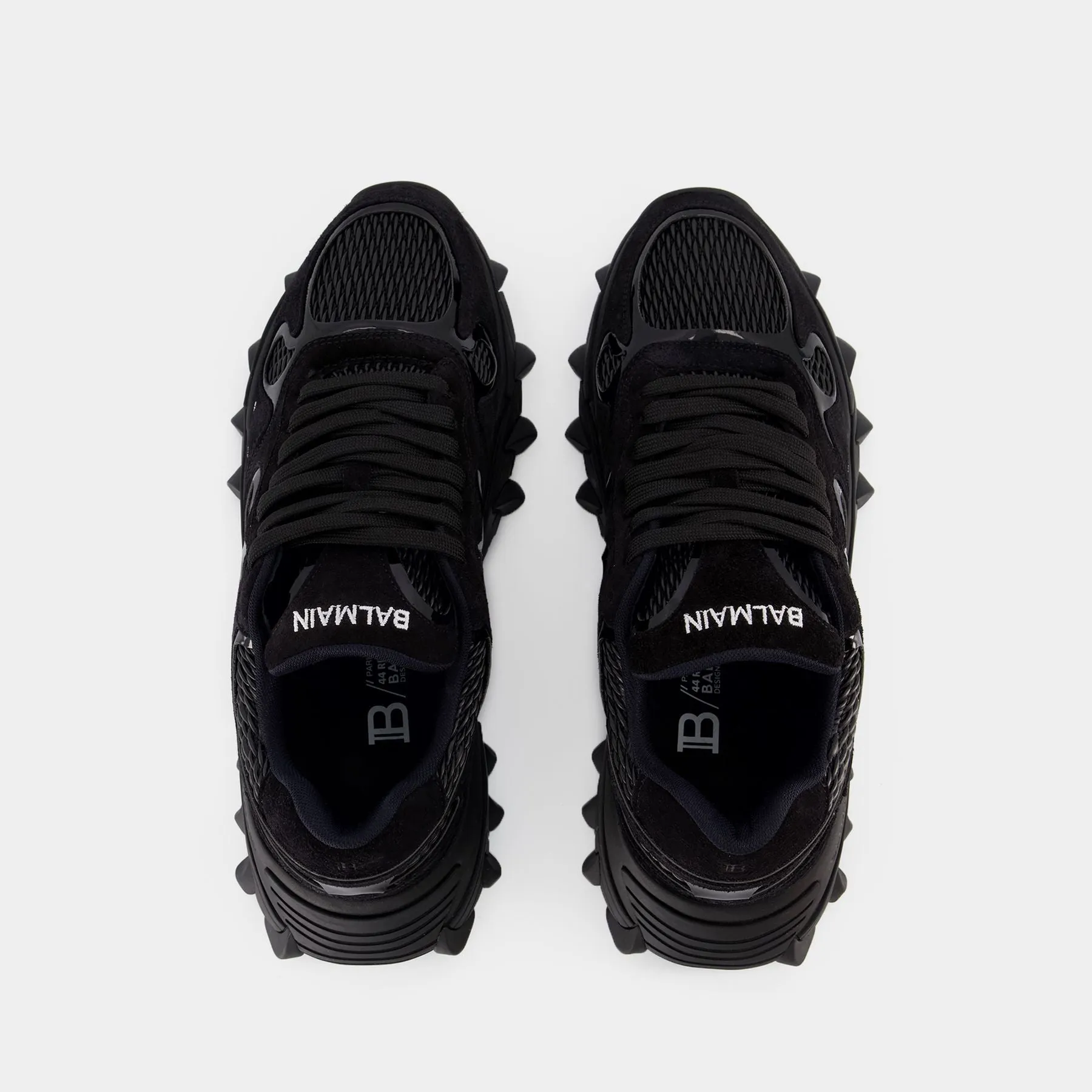 Sneakers B-East - Balmain - Cuir - Noir