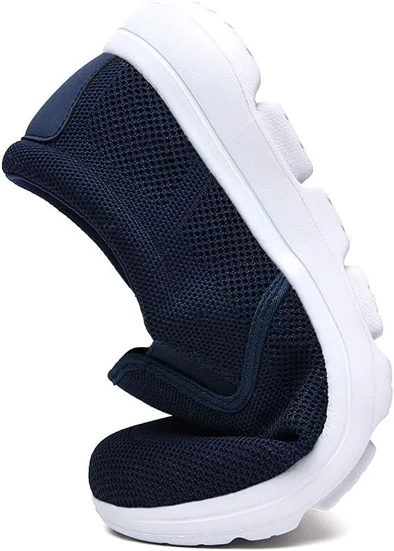 TIOSEBON Men's Mesh Slip On Walking Shoes Loafers-Work Drving Tennis Shoes