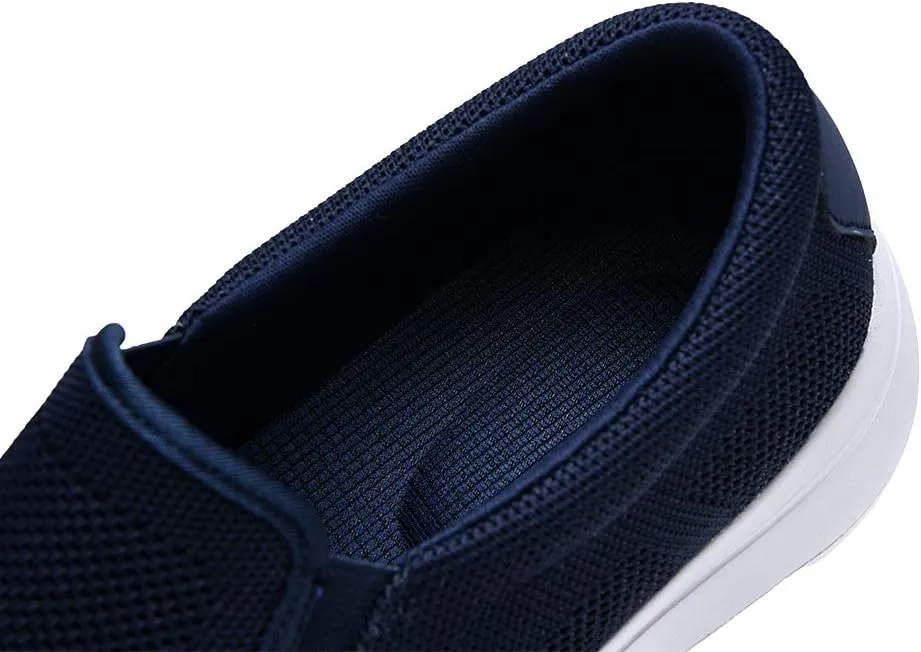 TIOSEBON Men's Mesh Slip On Walking Shoes Loafers-Work Drving Tennis Shoes