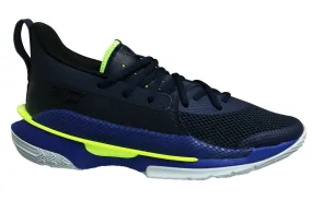 Under Armour x  Stephen Curry 7 Kids Navy Running Shoes