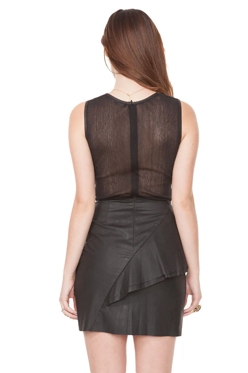 Untamed Peplum Dress
