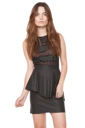 Untamed Peplum Dress